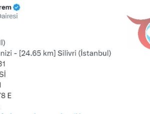 Silivri Açıklarında Hissedilen 3,5 Büyüklüğündeki Deprem Korkuttu!