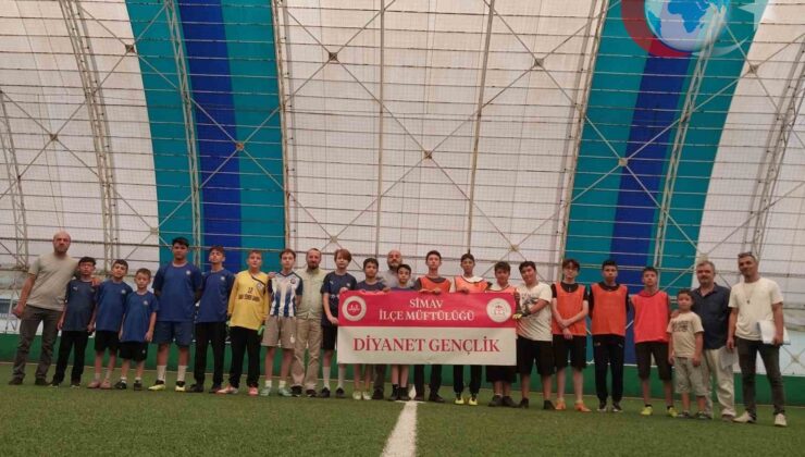 Simav’da Yaz Kur’an Kursları Futbol Turnuvası Heyecanı Başladı