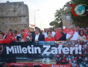 Sinop’ta 15 Temmuz Coşkusu: Mehter Takımı ve Demokrasi Nöbeti