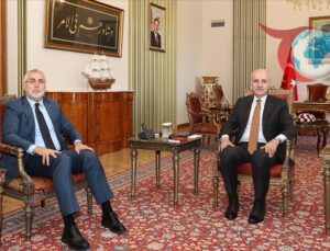 TBMM’de Önemli Bir Kabul: Kurtulmuş, Işıkhan ile Bir Araya Geldi