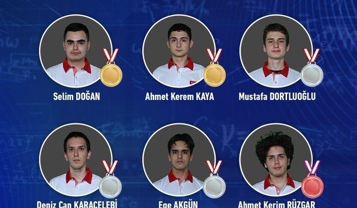 Türk Öğrenciler Uluslararası Matematik Olimpiyatı’nda Madalyaları Topladı