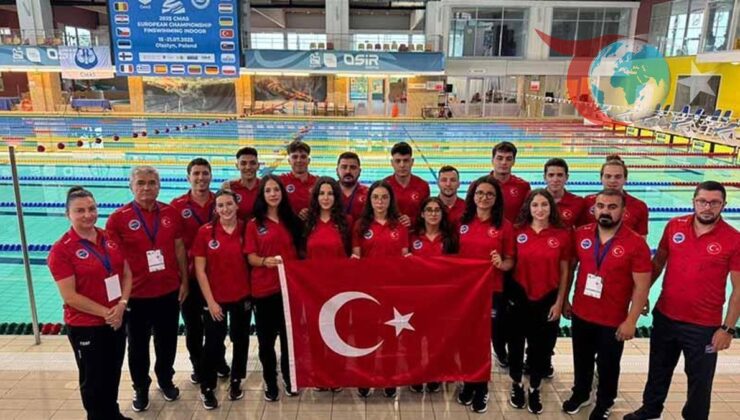 Türk Paletli Yüzücüler Avrupa Şampiyonası’nda Madalyaları Topladı