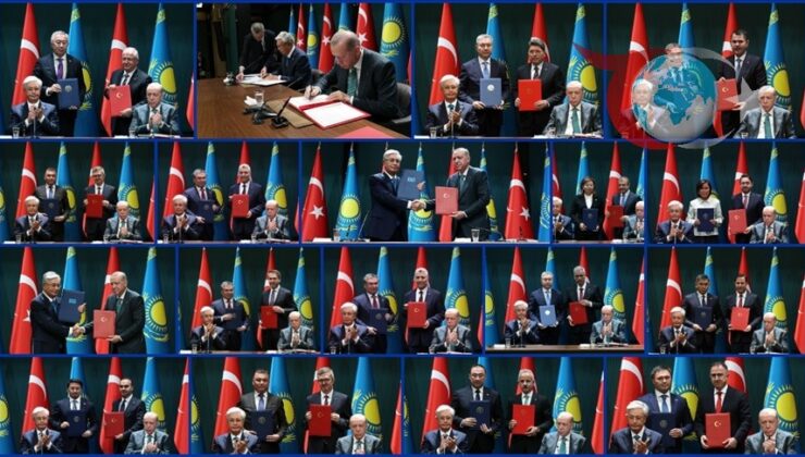 Türkiye-Kazakistan İşbirliği Anlaşmaları İmzalandı
