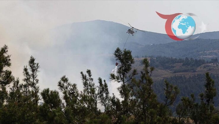 Türkiye’nin Farklı Bölgelerinde Orman Yangınlarıyla Mücadele Devam Ediyor