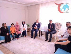 Vali Yakup Canbolat’tan 15 Temmuz Şehit Ailelerine ve Gazilere Anlamlı Ziyaret