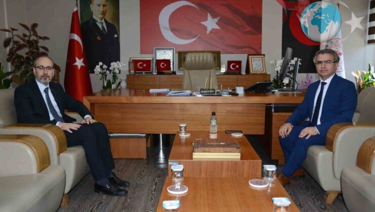 Yargıtay Savcılığına Atanan Fatih Karabacak, Sağlık Müdürü Öztürk’e Veda Ziyareti Gerçekleştirdi