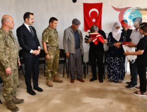 8. Kolordu Komutanı Tümgeneral Atay’dan Şehit Ailesine Anlamlı Ziyaret