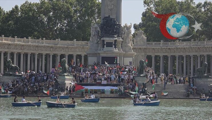 Avrupa’da Filistin’e Destek Protestoları: İsrail’in Gazze Politikalarına Karşı Tepkiler Büyüyor