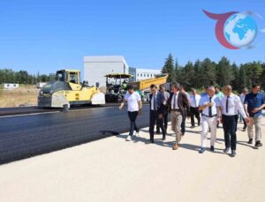 BUÜ Ağız ve Diş Sağlığı Hastanesi’nin Yol Çalışmaları Tamamlanma Aşamasında