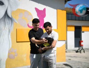 Cesur Kurtarma: Zift İçinde Bulunan Köpek Yeni Bir Hayata Başladı