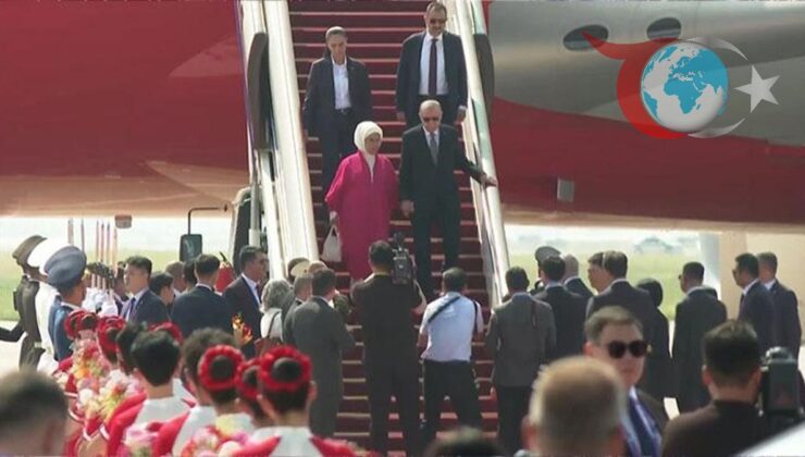 Cumhurbaşkanı Erdoğan Çin Ziyaretine Başladı