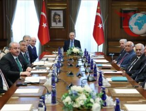 Cumhurbaşkanlığı Külliyesi’nde Önemli Toplantı Gerçekleştirildi