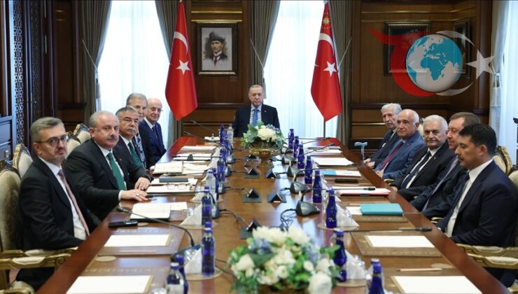 Cumhurbaşkanlığı Külliyesi’nde Önemli Toplantı Gerçekleştirildi