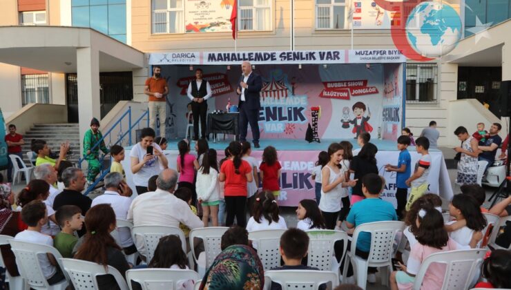 Darıca’da Renkli Yaz: “Mahallemde Şenlik Var” Etkinlikleri Başlıyor