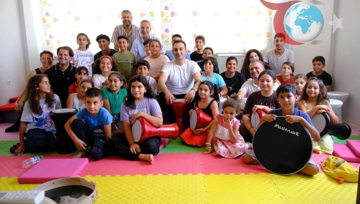 Defne’de Çocukların Sanat Coşkusu: Girne Mansuroğlu Kültür Merkezi’nde Renkli Etkinlik