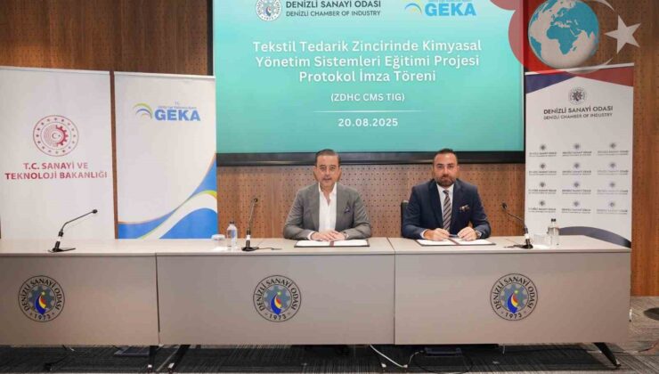 Denizli’de Tekstil Sektörüne Yeşil Dönüşüm Adımı: ZDHC Eğitimi Başlıyor