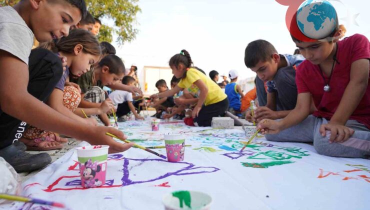 Diyarbakır’da Çocuklar İçin Renkli Köy Şenlikleri Başladı