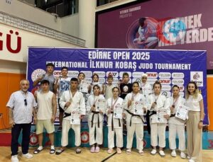 Edirne’deki Judo Turnuvasında Kütahya Belediyespor Rüzgarı