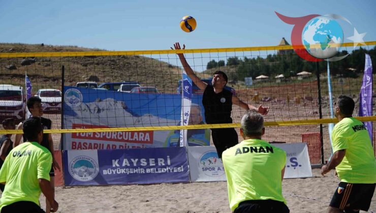 Erciyes’te Heyecan Dolu Voleybol Turnuvası Başladı