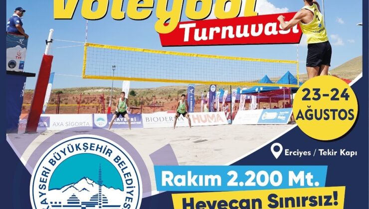 Erciyes’te Voleybol Heyecanı Yeniden Alevleniyor!