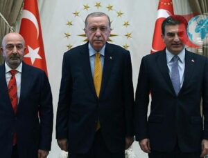 Erdoğan ve OYAK Yöneticileri Cumhurbaşkanlığı Külliyesi’nde Buluştu