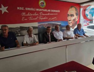 Ereğli Muhtarlar Derneği’nden Basına Kahvaltılı Toplantı
