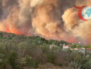 Fransa’nın Aude Bölgesindeki Korkunç Yangın: Binlerce Dönüm Kül Oldu
