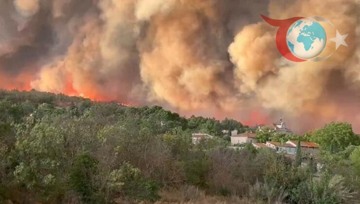 Fransa’nın Aude Bölgesindeki Korkunç Yangın: Binlerce Dönüm Kül Oldu