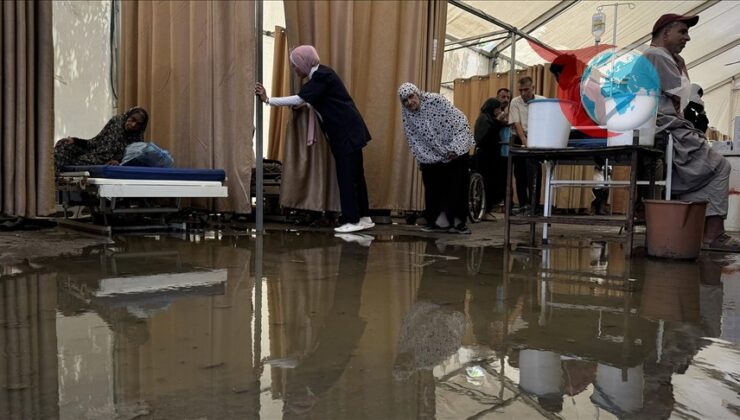Gazze’deki Hastane Kanalizasyon Sorunu Nedeniyle Tehdit Altında