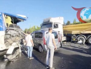 İstanbul’da TEM Otoyolu’nda Feci Zincirleme Kaza: Bir Ölü, Çok Sayıda Yaralı