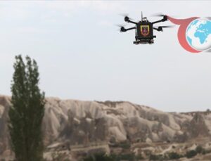 Kapadokya’da Güvenliği Sağlamak için Üretilen Asayiş Dronu