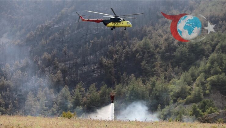 Karabük’te Orman Yangınına Karşı Yoğun Mücadele Devam Ediyor