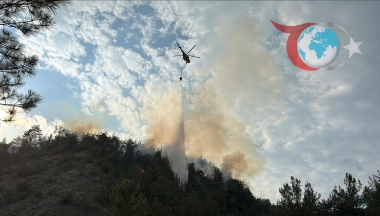Karabük’te Yeşilköy’de Çıkan Orman Yangını Kontrol Altına Alındı