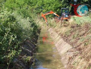 Kocaeli’de Tarımsal Üretime Destek: Sulama Kanallarında Bakım ve Onarım Seferberliği