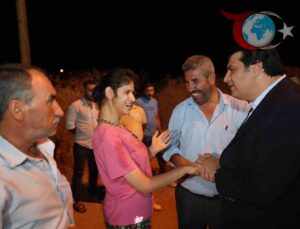 Köksalan Mahallesi’nde Başkan Umut Yılmaz’a Yoğun İlgi