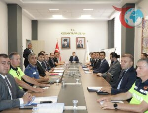 Kütahya’da Güvenlik ve Asayiş İçin Kritik Toplantı