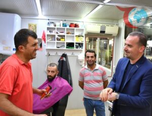 MAGİNDER Başkanı Esnafa Destek İçin Kanalboyu’nu Ziyaret Etti