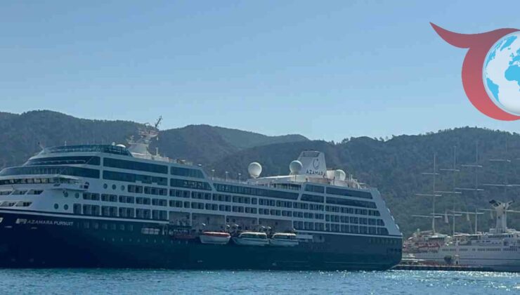 Marmaris Limanında Yolcu Gemisi Hareketliliği: Yüzlerce Turist İlçeye Akın Etti