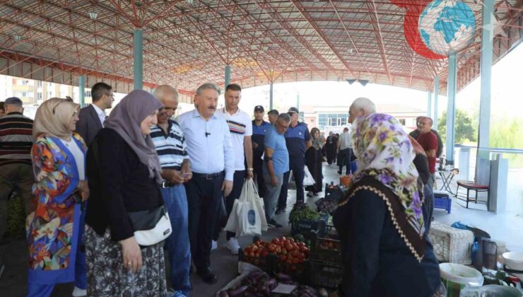 Melikgazi’de Doğal Ürünlerle Buluşma: Üç Farklı Noktada Köy Pazarı Keyfi