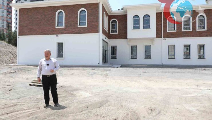 Melikgazi’de Yeni Sosyal Tesis ve Kur’an Kursu Açılıyor