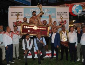 Muğla’da Geleneksel Yağlı Güreşlerde İsmail Koç Başpehlivan Oldu