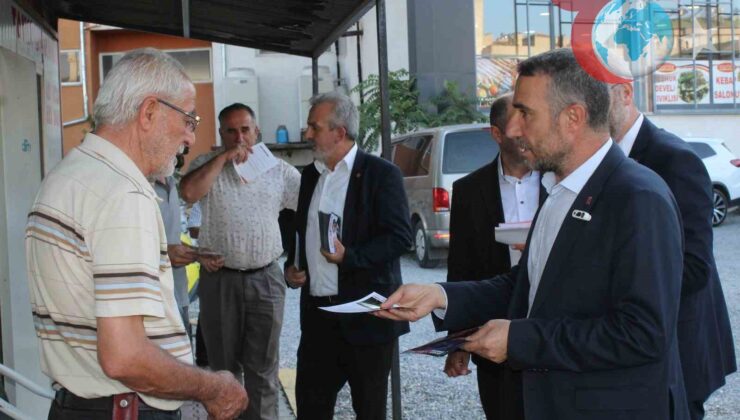 Saadet Partisi Kayseri İl Başkanı Erdal Altun Develi’de Halkla Buluştu