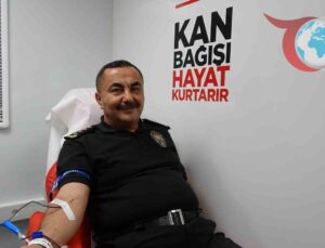 Samsun’da Polislerden Anlamlı Destek: Hedef 1919 Ünite Kan Bağışı