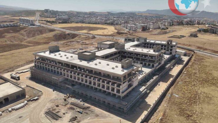 Siirt’te Modern Sağlık Tesisinin İnşası Devam Ediyor
