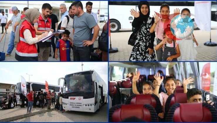 Suriyeli Sığınmacılar Gönüllü Olarak Vatanlarına Dönüyor