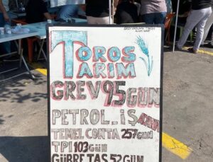 Toros Tarım İşçilerinin Grevi 95. Gününde Devam Ediyor