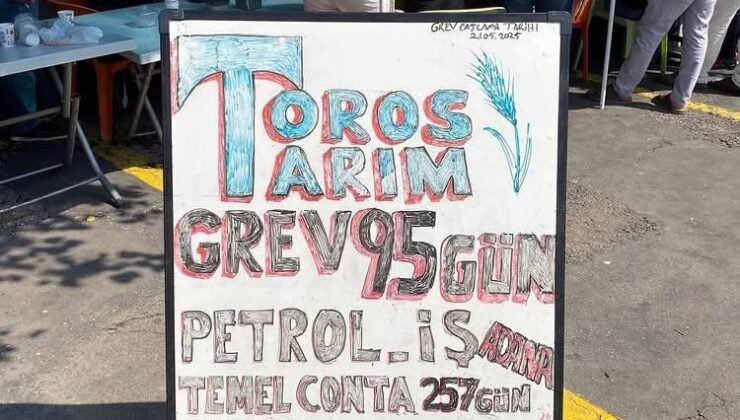 Toros Tarım İşçilerinin Grevi 95. Gününde Devam Ediyor