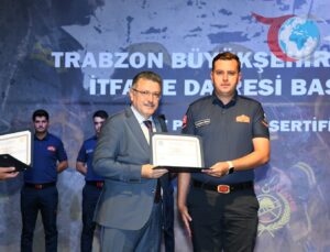 Trabzon İtfaiyesi Gücüne Güç Kattı: 70 Yeni İtfaiyeci Göreve Başladı