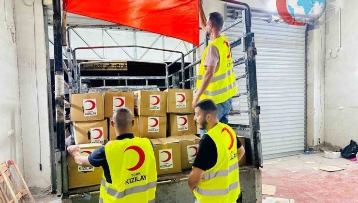 Türk Kızılay’dan Filistin’e Dev Yardım: Bin 200 Gıda Kolisi Teslim Edildi