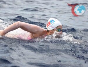 Türk Yüzücü Bengisu Avcı, Ocean’s 7 için Tsugaru Kanalı’nda Tarih Yazıyor